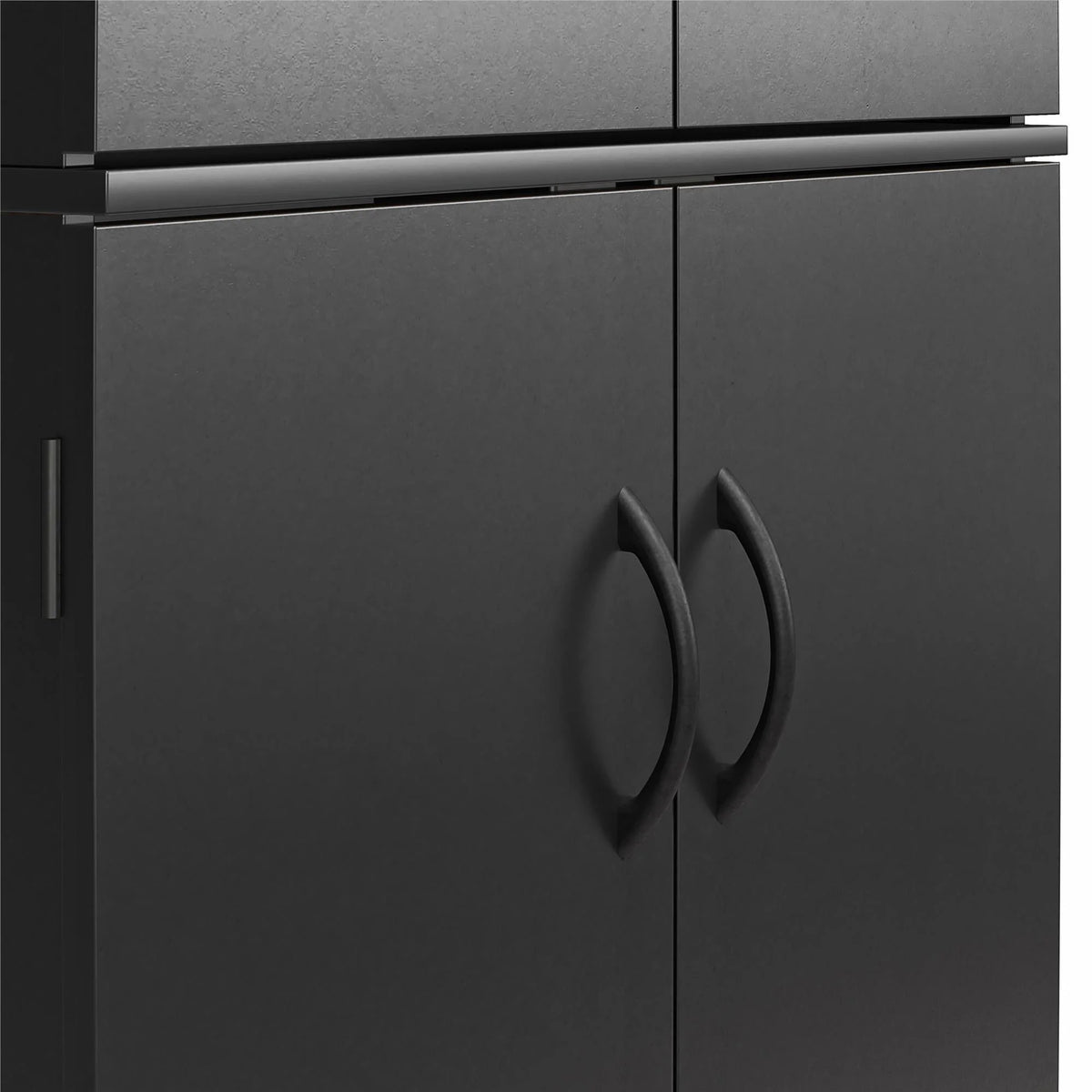 Mainstays 72" 4-Door Storage Cabinet, Espresso