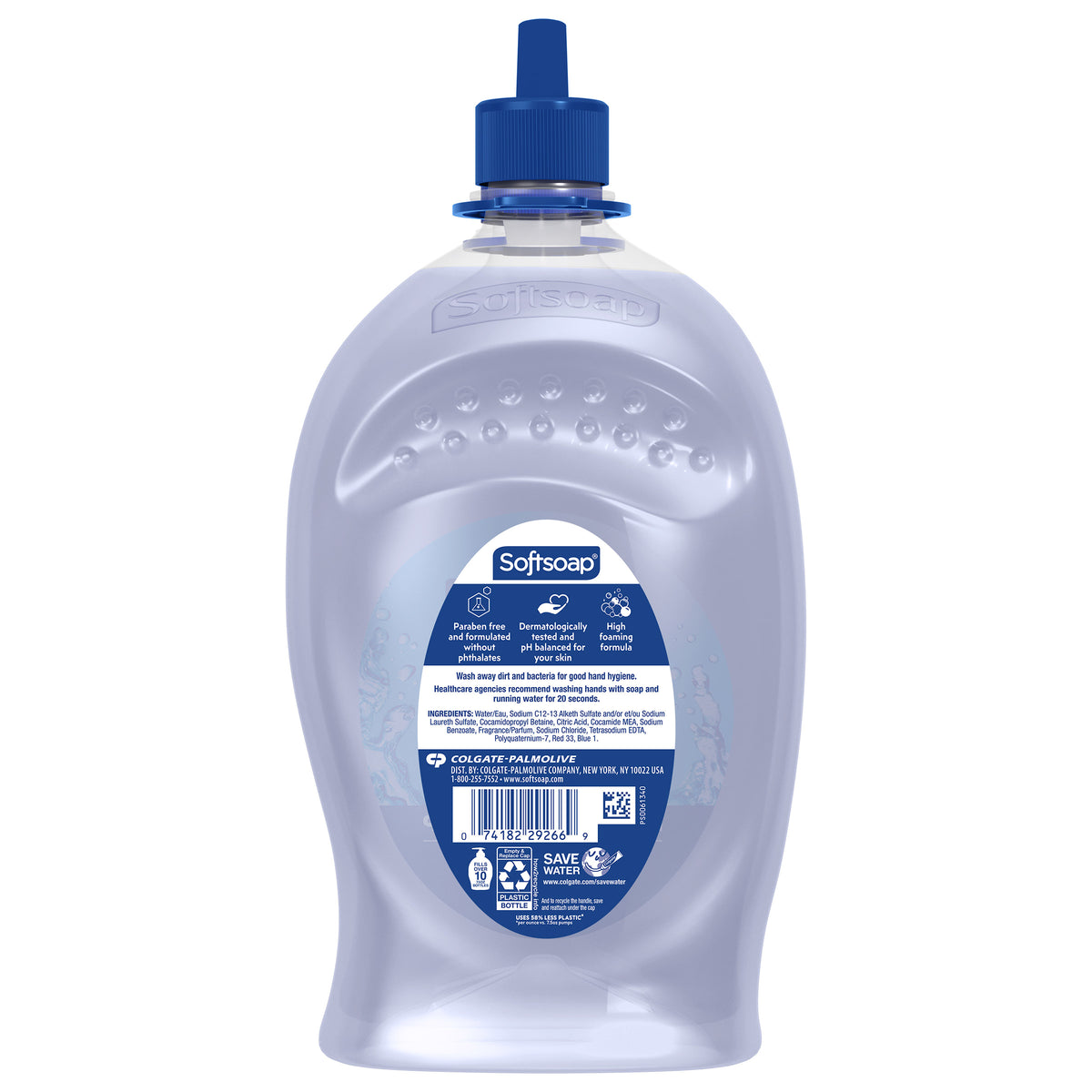 Softsoap Advanced Clean Liquid Hand Soap Refill 80 oz, 2-pack