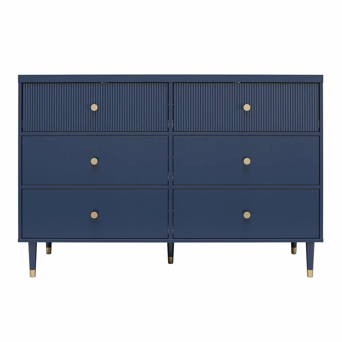 CosmoLiving by Cosmopolitan Elizabeth 6-Drawer Dresser, Navy