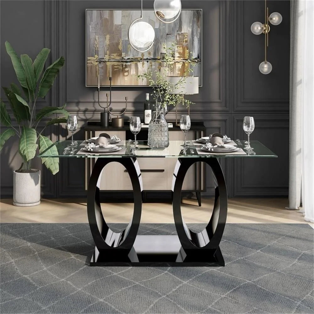 Bowery Hill Dining Table in White