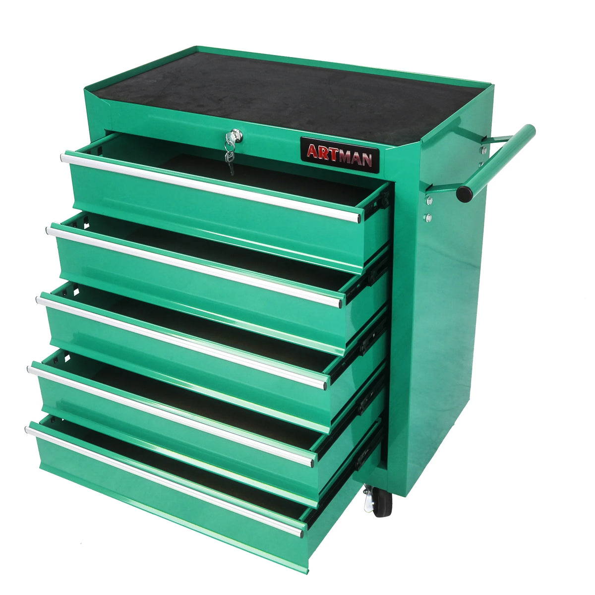 ARTMAN 5 Drawer Rolling Tool Chest, Tool Storage Cabinet  with Wheels and Drawers for Garage Warehouse