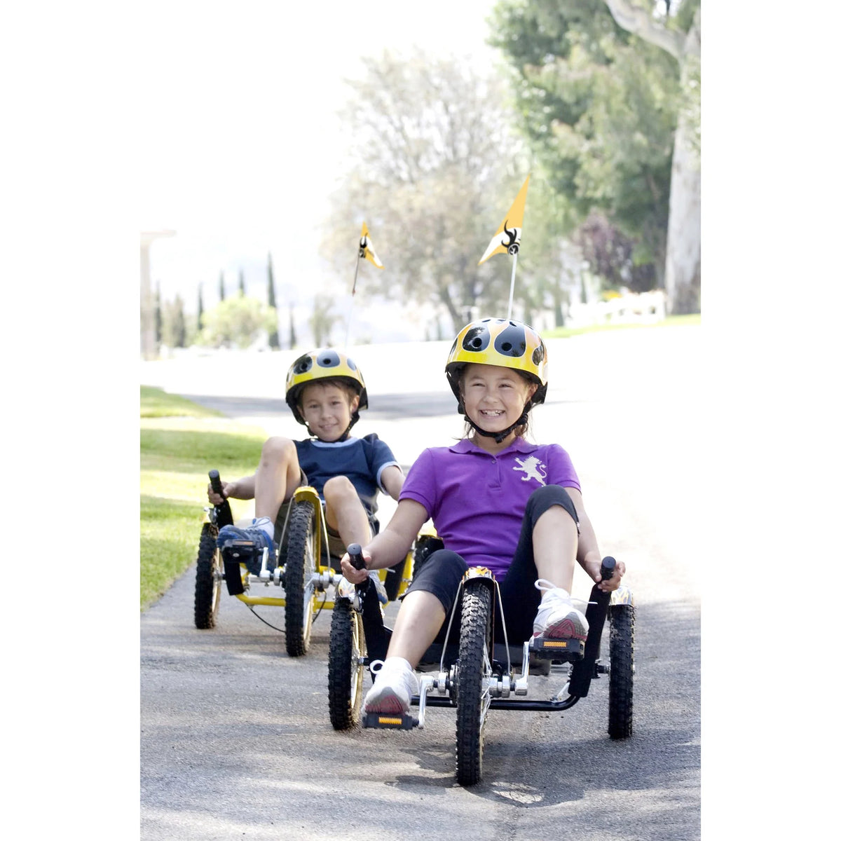 Mobo Mobito: The Ultimate 3-Wheeled Cruiser, Youth - Yellow Unisex