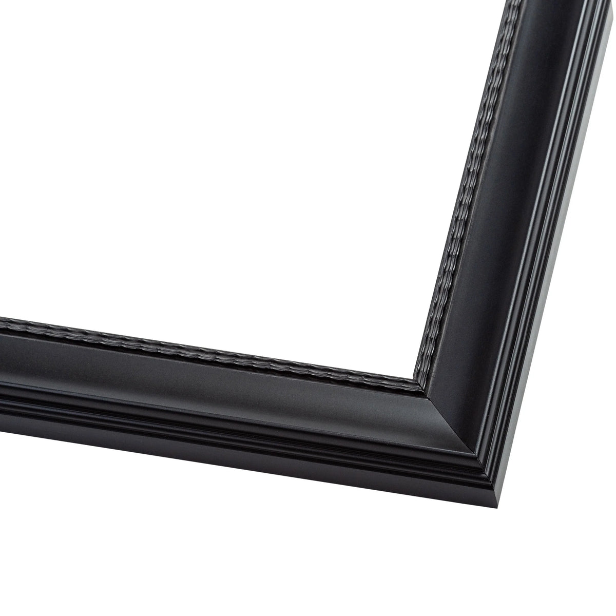 20x48 Frame Black Passaggi Solid Wood Picture Frame Width 1.5 Inches | Interior Depth 0.5 Inches |