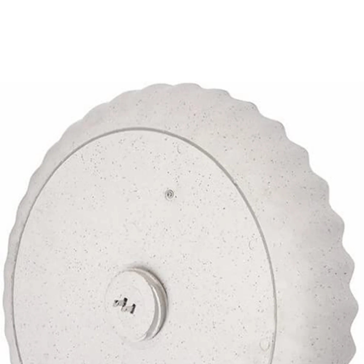 Farm Innovators Outdoor Heated Bird Bath, 120W Stone Birdbath w/ Deck Mount