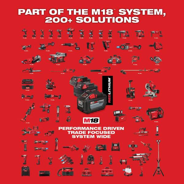 M18 FUEL 18-V Lithium-Ion Brushless Cordless Hammer Drill and Impact Driver Combo Kit (2-Tool) with Multi-Tool