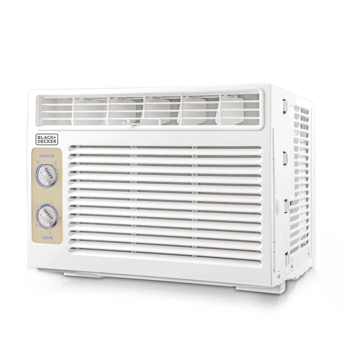 BLACK+DECKER BD05MWT6 Window Air Conditioner 5000 BTU, Cools up to 150 Square feet, White