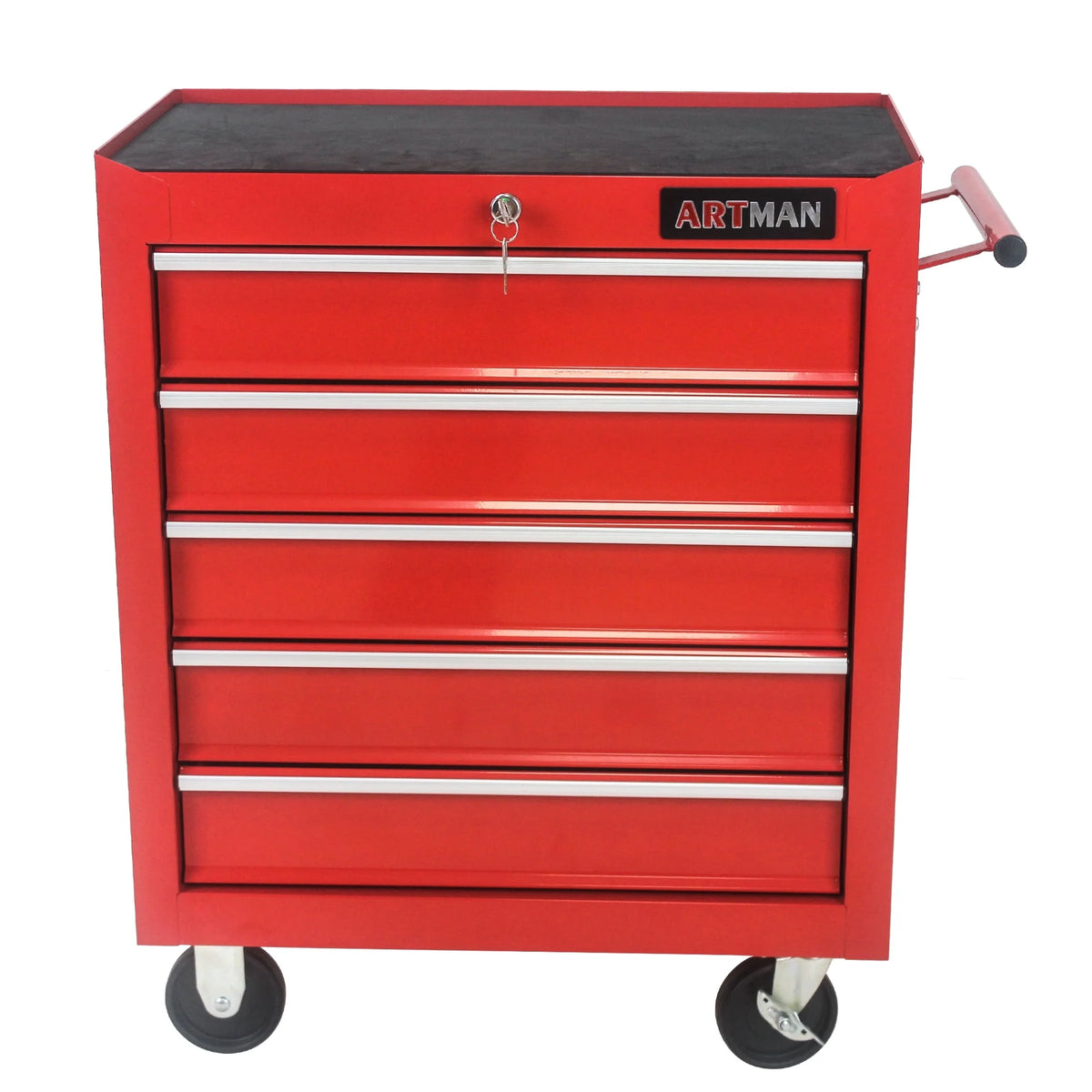 ARTMAN 5 Drawer Rolling Tool Chest, Tool Storage Cabinet  with Wheels and Drawers for Garage Warehouse
