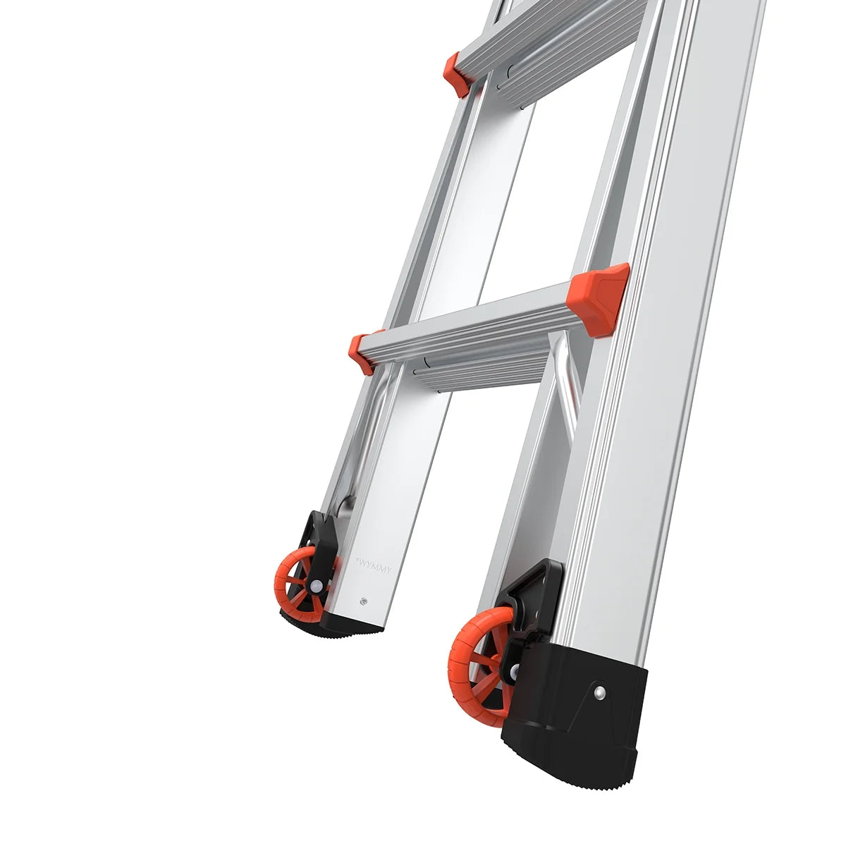 Little Giant LT M17 Aluminum Multi-Use Ladder with Wheels, Type 1A - 300 lbs. Rated