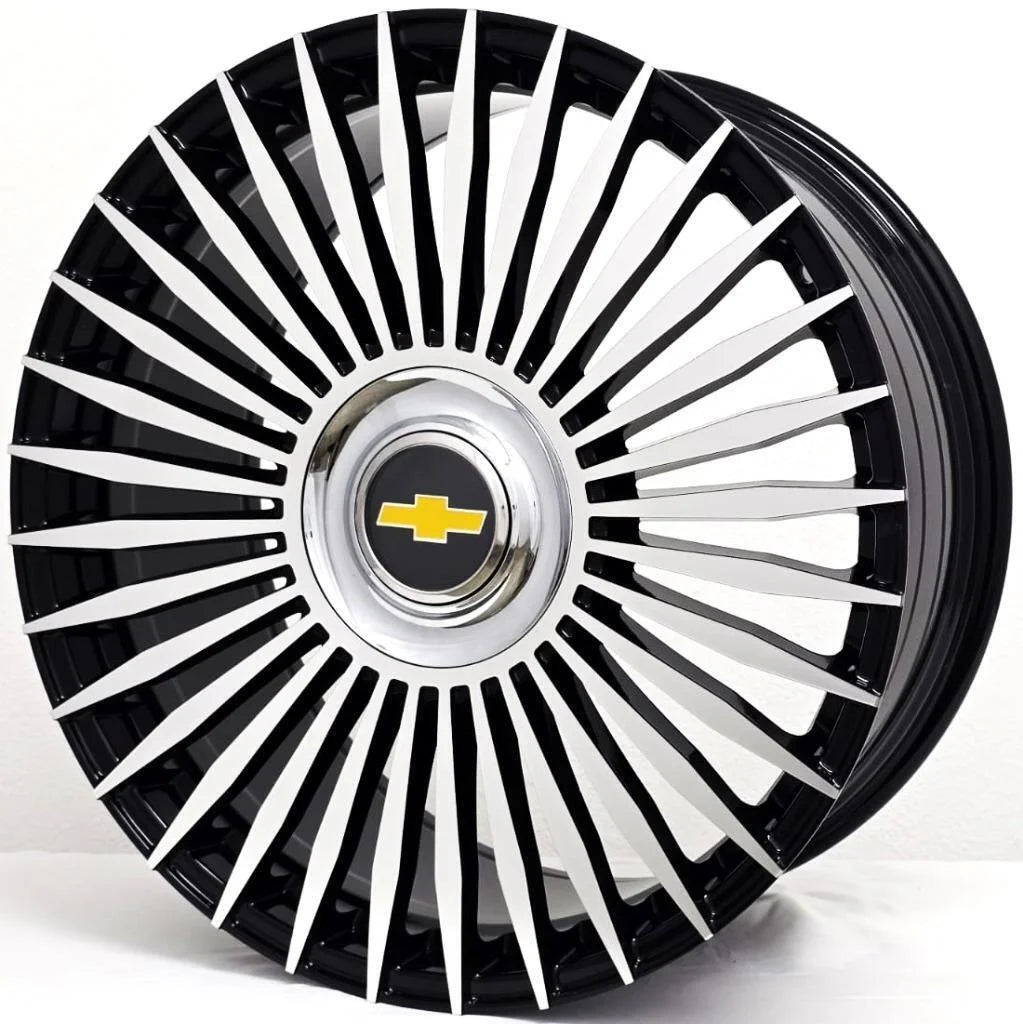 22'' FLOW FORGED wheels for CHEVY SILVERADO 1500 2019 & UP 22x9.5" 6x139.7