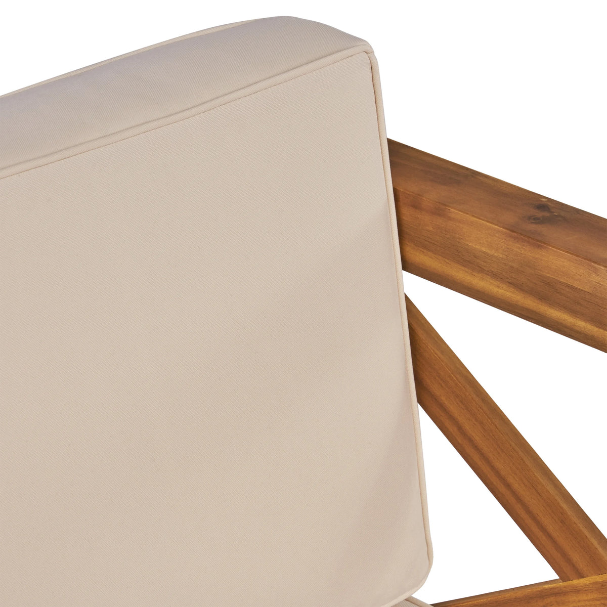 Outdoor Acacia Club Chairs