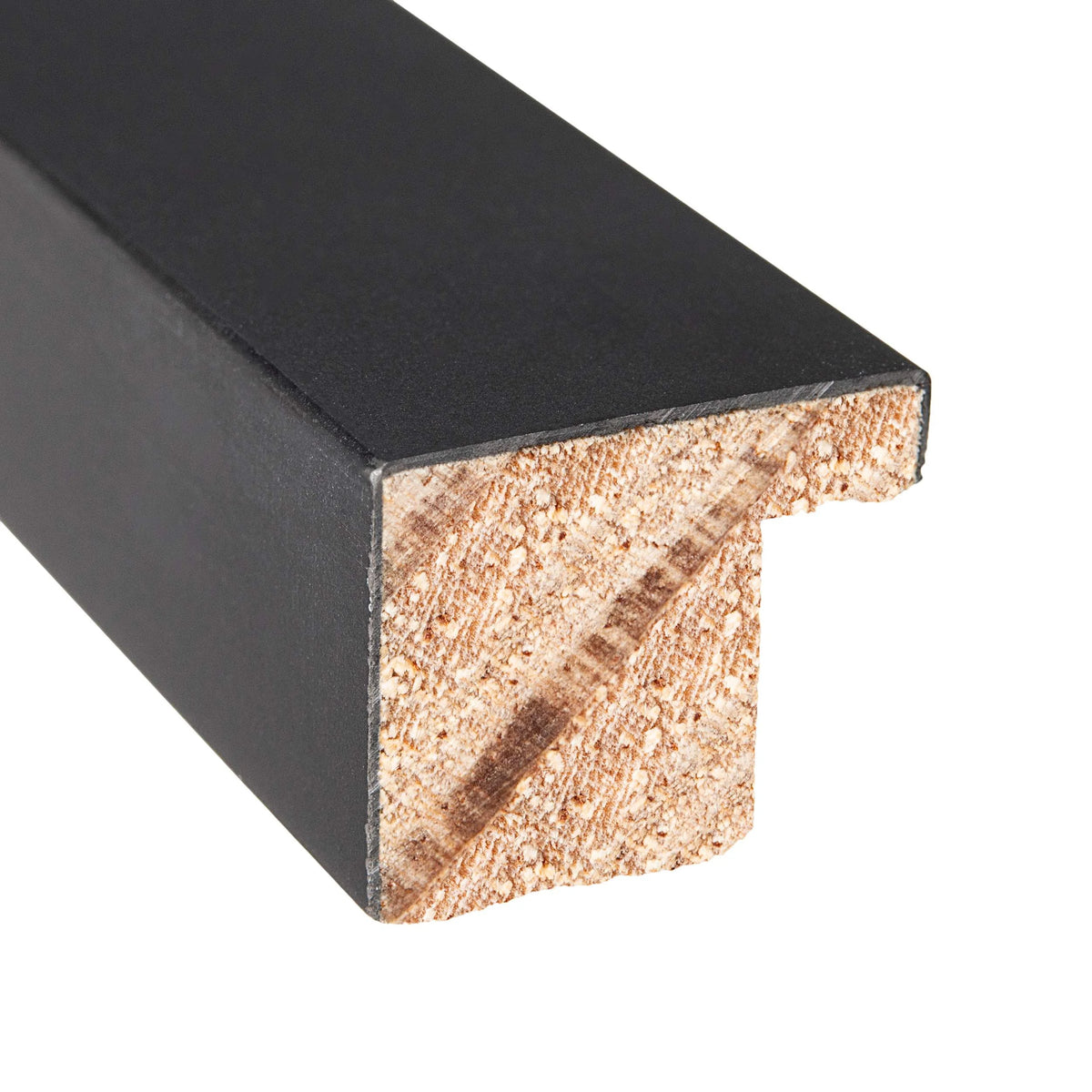 20x48 Frame Black Passaggi Solid Wood Picture Frame Width 1.5 Inches | Interior Depth 0.5 Inches |