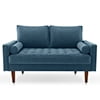 Koby Home Sectional Loveseat Couch Sofa Mid-Century 58" Sofas Couches for Living Room Stale Mint