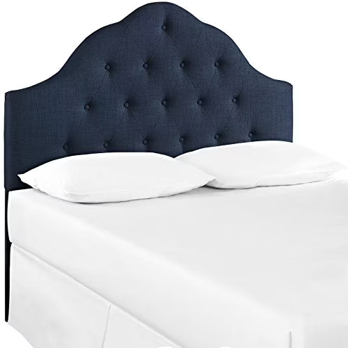 Modway Sovereign Queen Upholstered Fabric Headboard in Beige