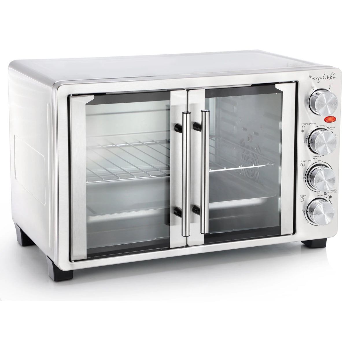 MegaChef 30 Quart French Door Multi-Function Electric Toaster Oven