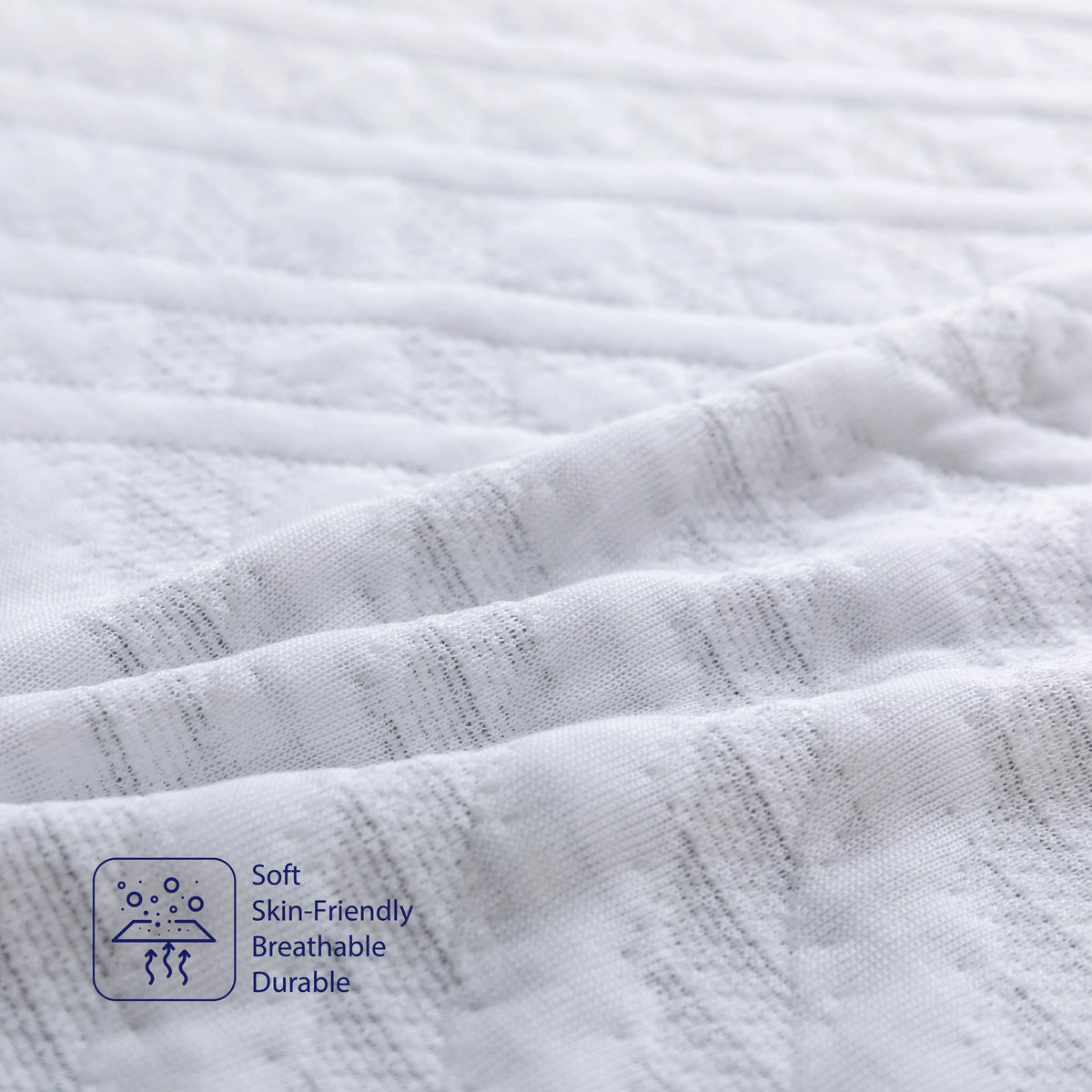 MLILY Ego White 6 inch Full Size Mattress, Memory Foam Mattress in a Box, Medium Firm