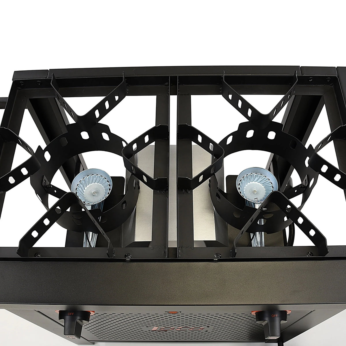 Loco Cookers Propane Dual Burner Fry Cart