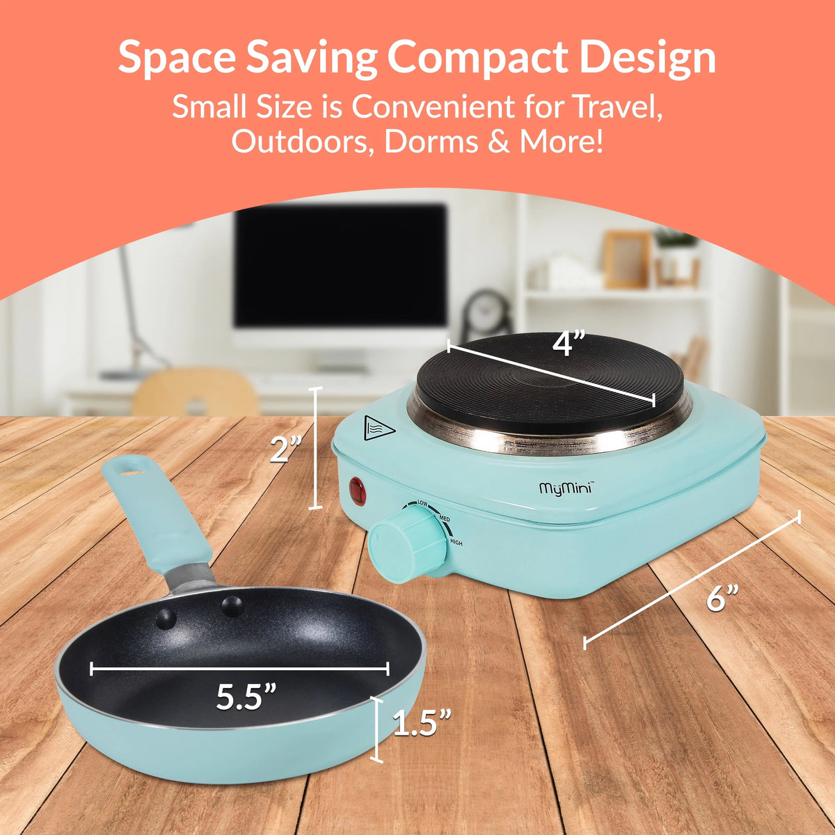 MyMini 2 Piece Urban Cook Set, Blue