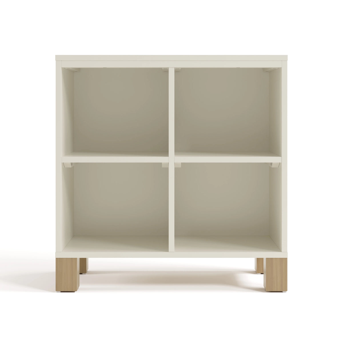 Storkcraft California Cube Organizer Children's Bookcase, Blush with Driftwood