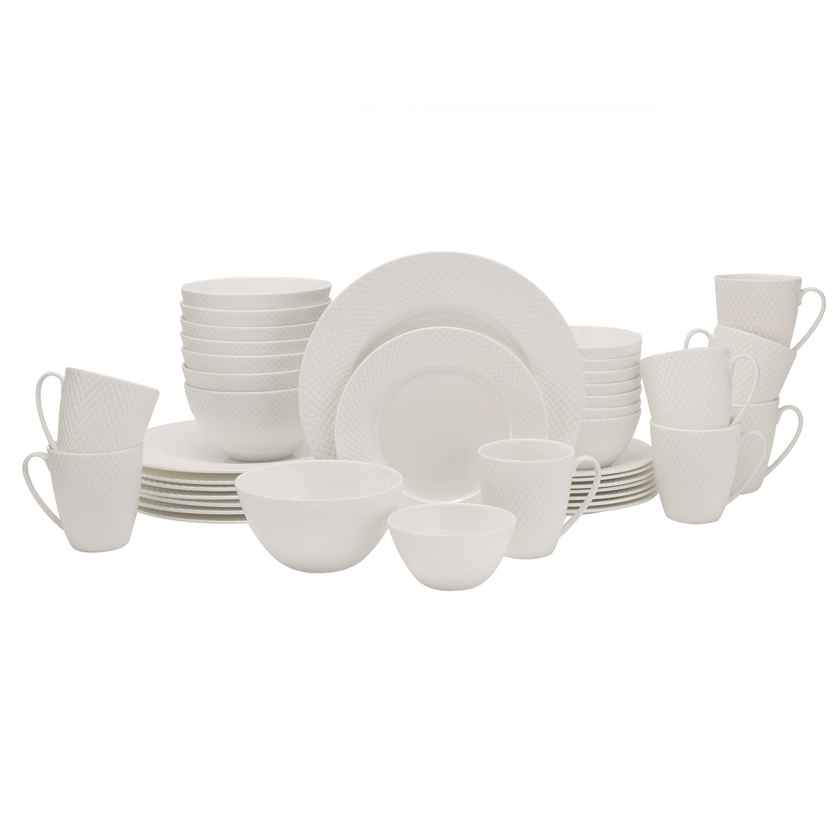 Mikasa Huntington 40-piece Bone China Dinnerware Set