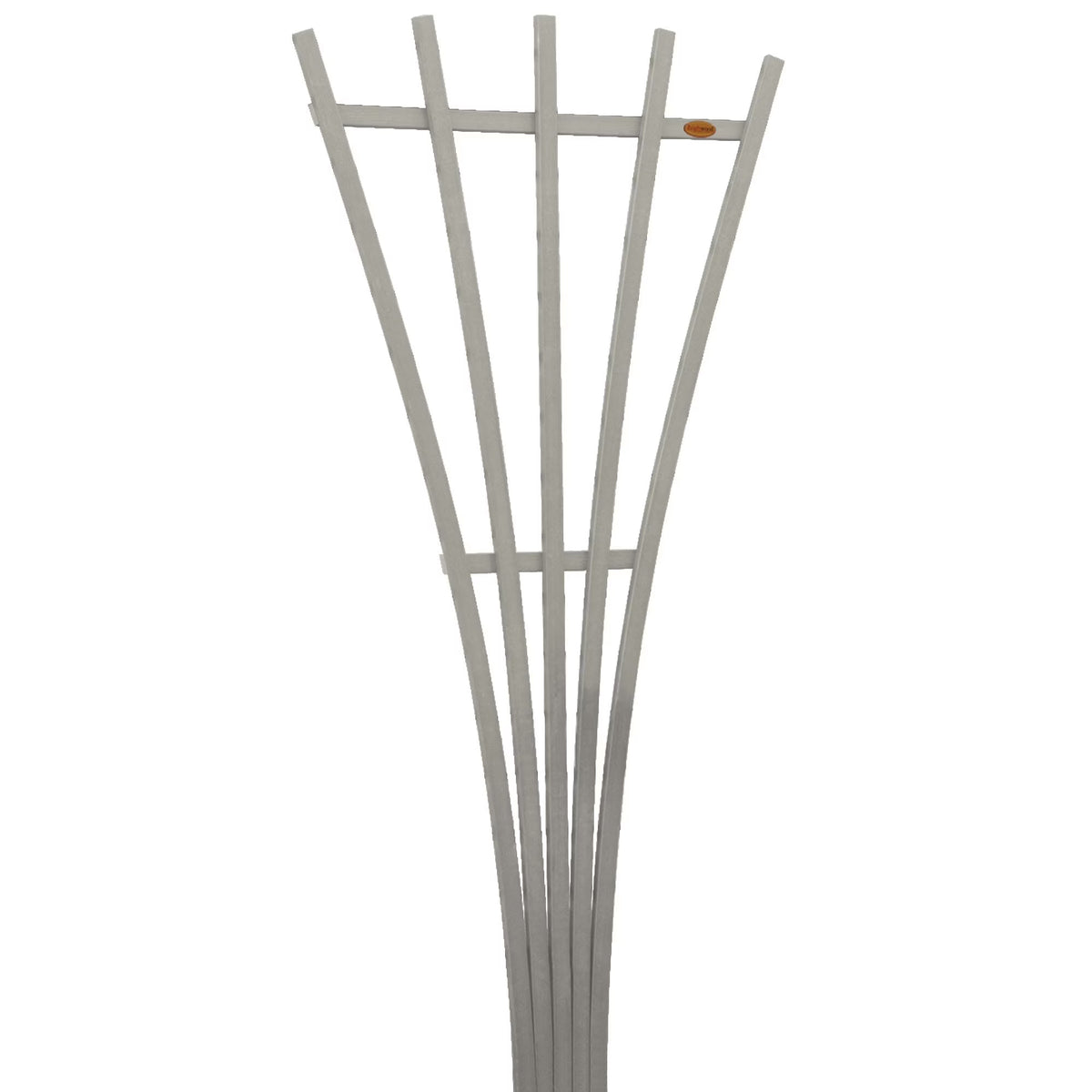 highwood  Eco-Friendly 6ft Traditional Fan Trellis Harbor Gray