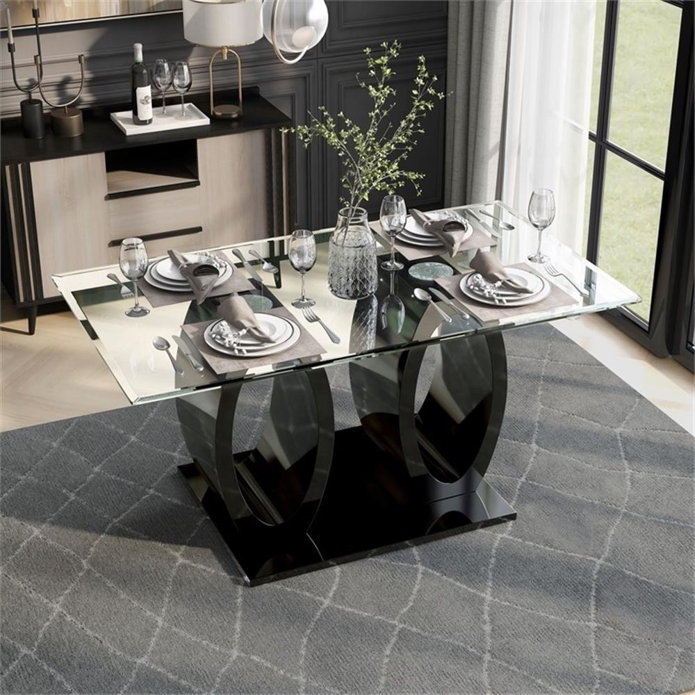 Bowery Hill Dining Table in White