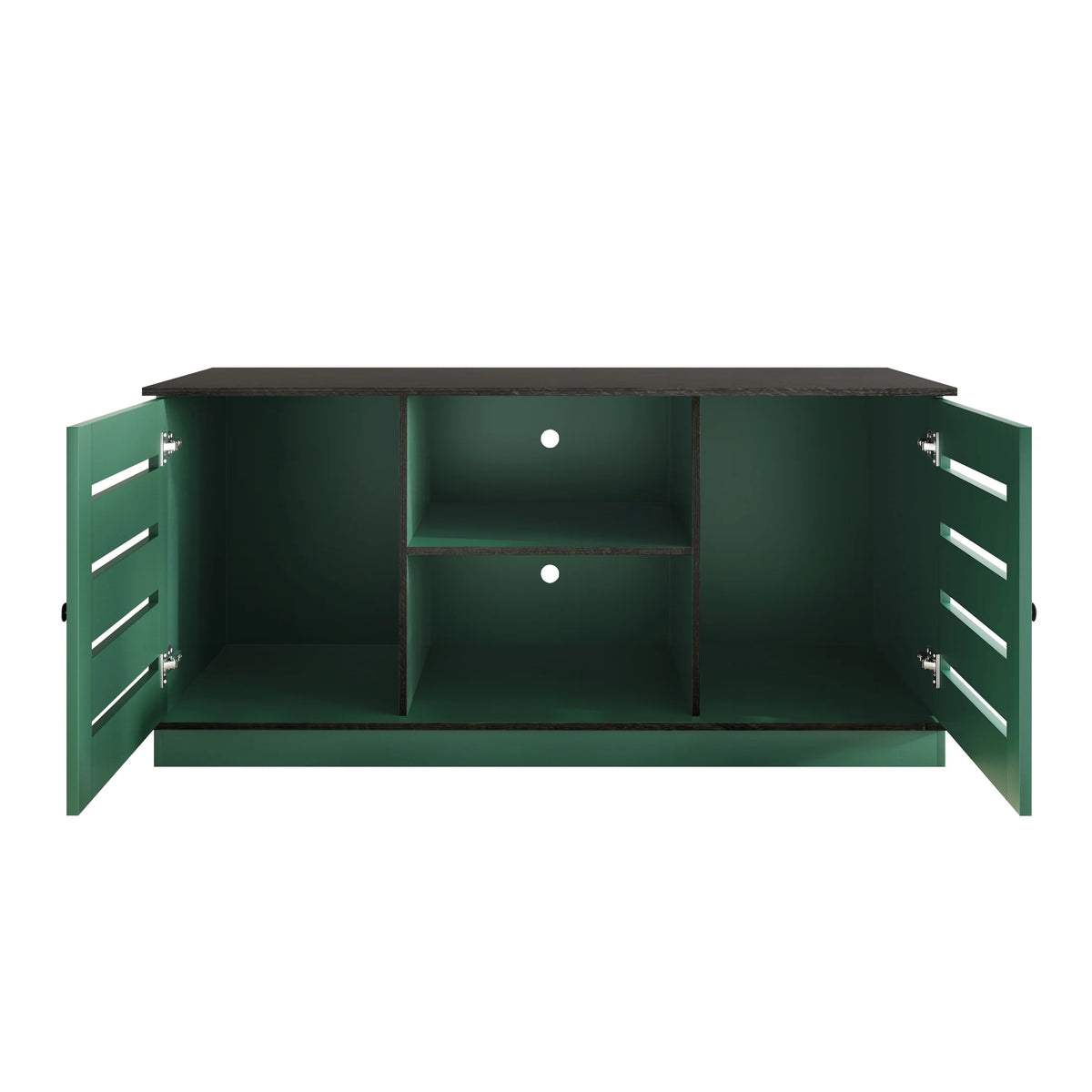 Castle Place Vintage TV Stand Console for TVs up to 50", Blue