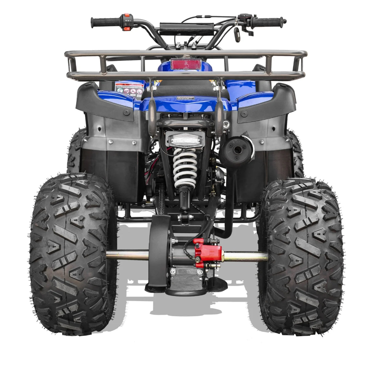 Cougar Rider Air Cooled 125cc ATV with Reverse Remote Kill Switch LED Lights