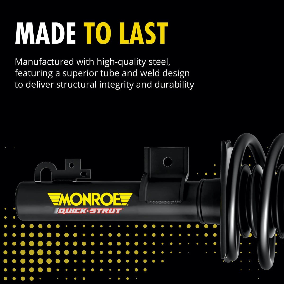 Monroe Shocks & Struts Quick-Strut 172485 Strut and Coil Spring Assembly