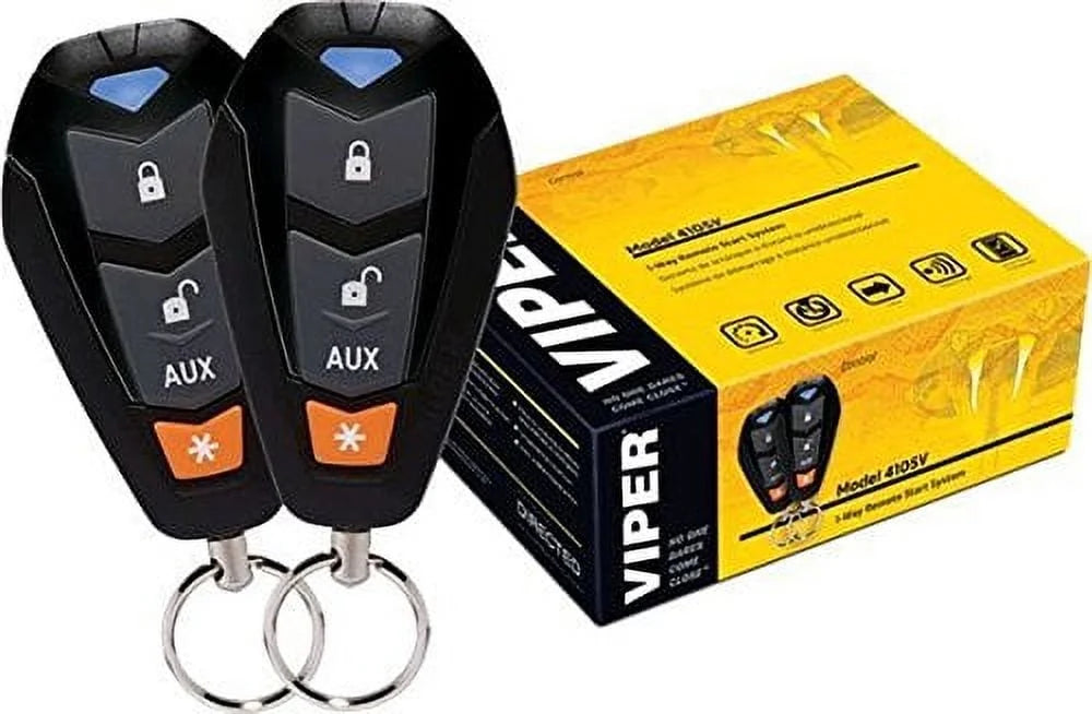 New Viper 4105V 1-Way Car Remote Start System with Keyless Entry
