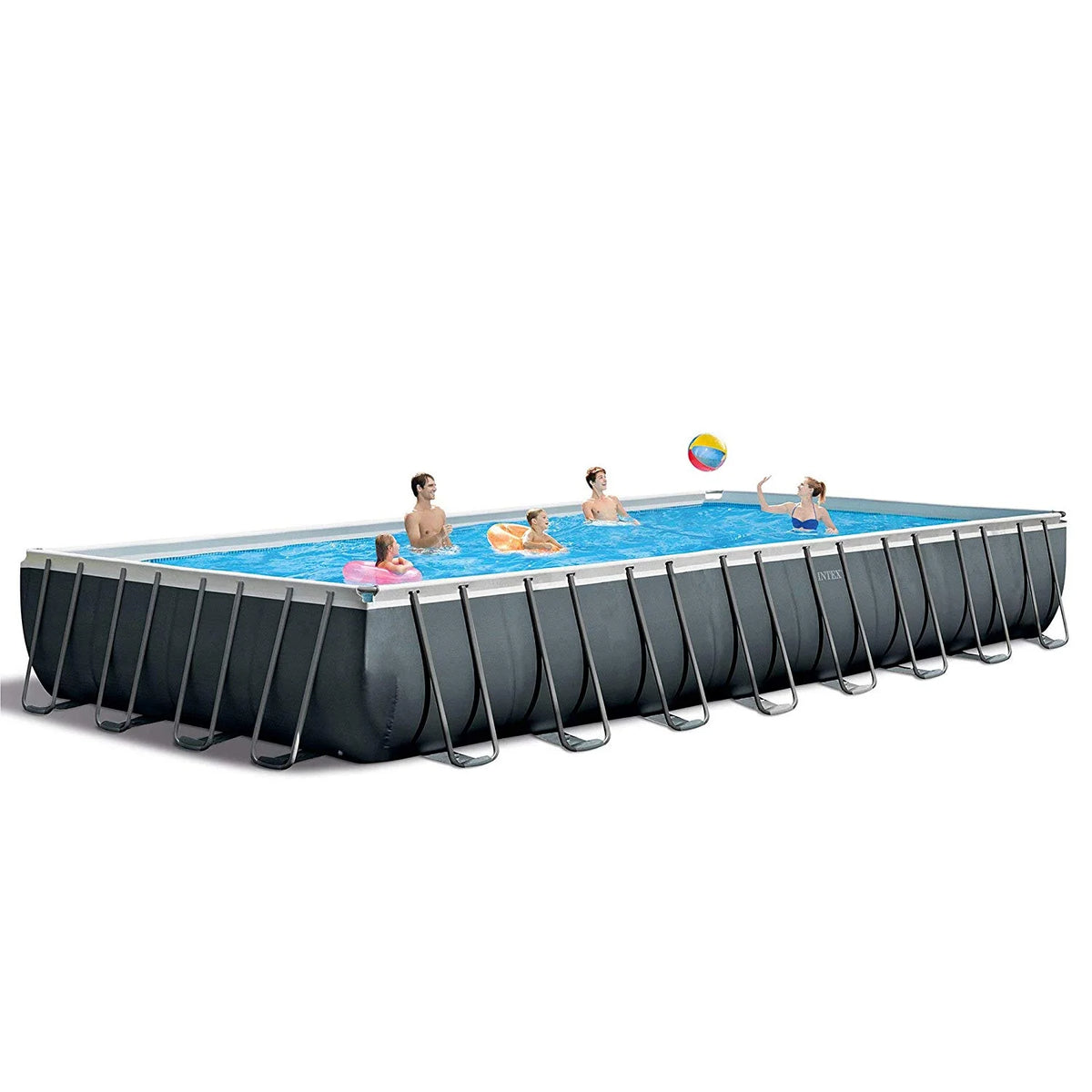 INTEX Ultra XTR 24' x 12' x 52" Above Ground Swimming Pool Set w/ Pump