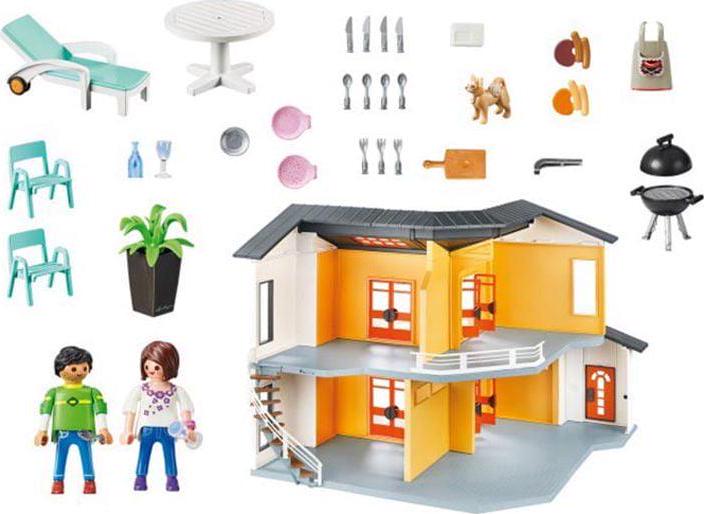 PLAYMOBIL Modern House Doll Playset