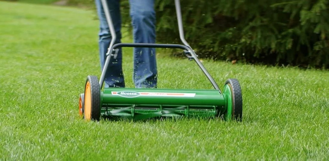 Scotts Outdoor Power Tools 2000-20 Classic Push Reel Lawn Mower, 20-Inch, Green