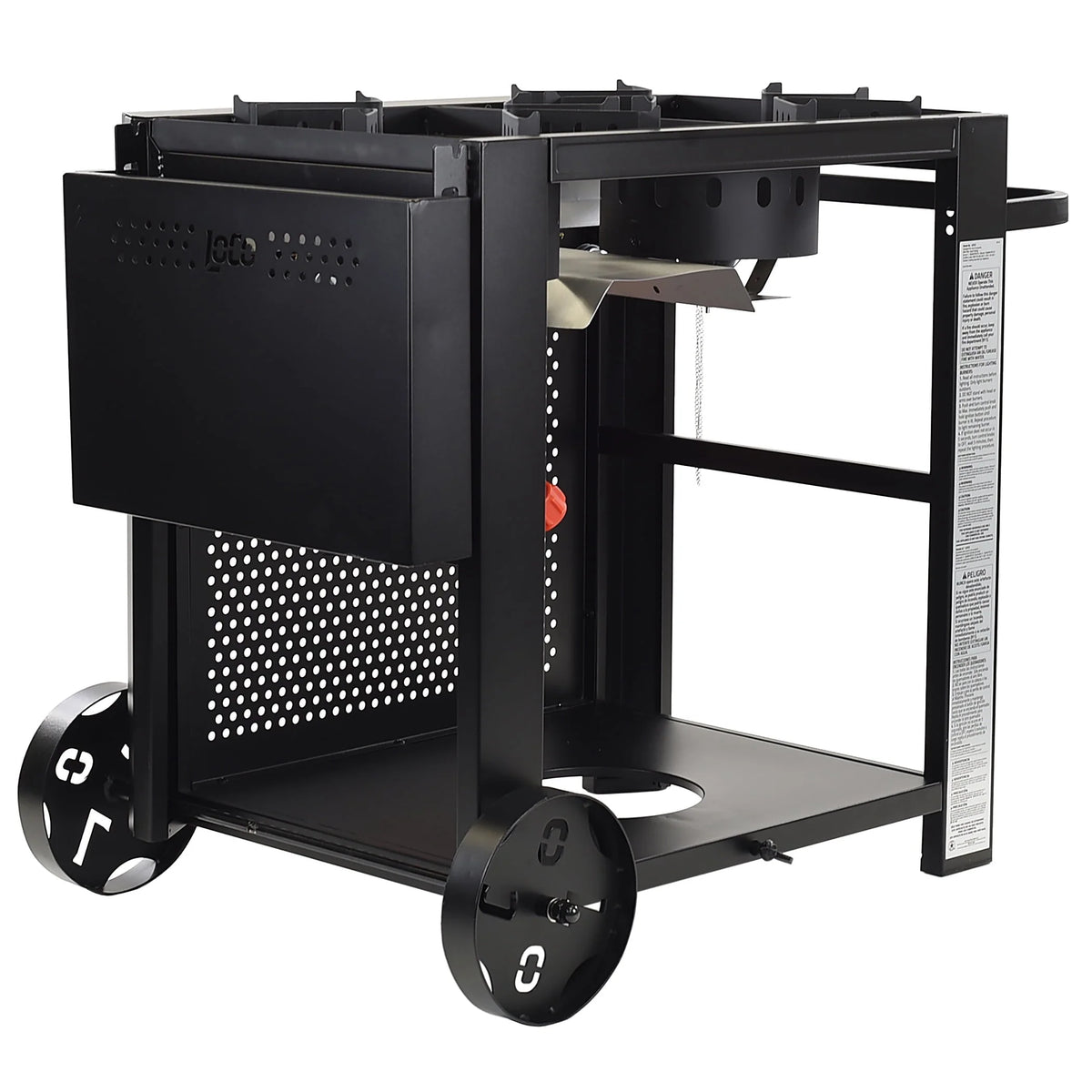 Loco Cookers Propane Dual Burner Fry Cart