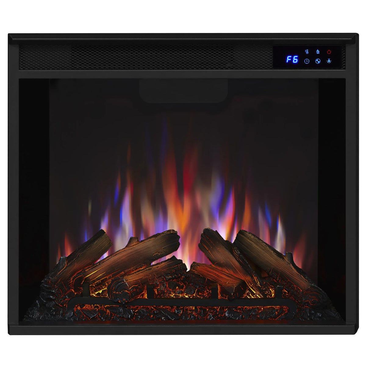 Real Flame Frederick Electric Fireplace in White