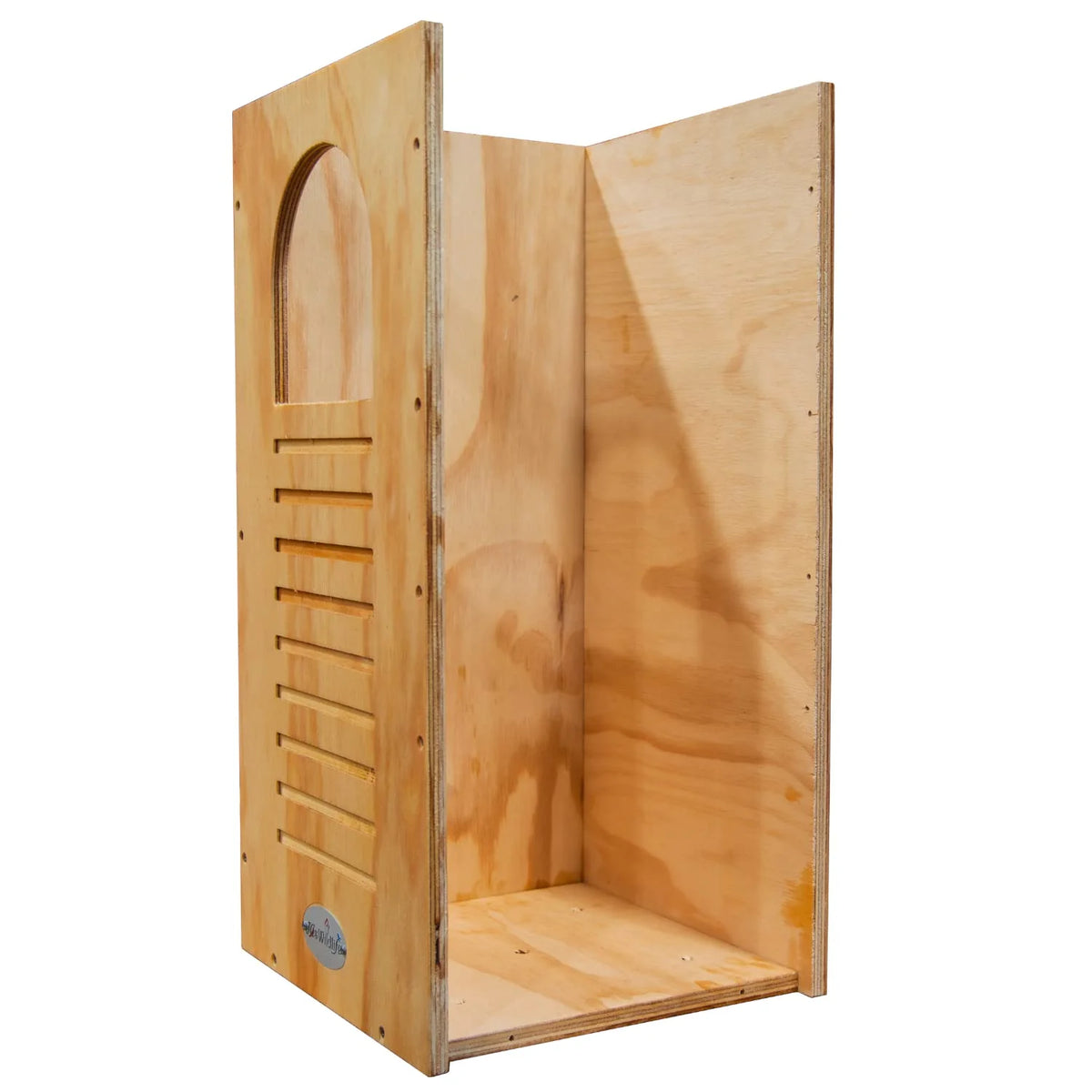 JCS Wildlife Barred Owl Nesting Box DIY Kit - Exterior Grade Treated Plywood - An Owl Box Perfect for Barred Owls