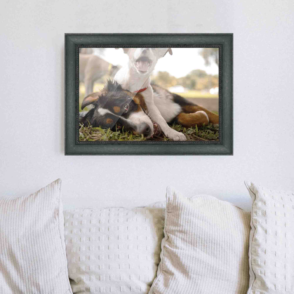 20x48 Frame Black Passaggi Solid Wood Picture Frame Width 1.5 Inches | Interior Depth 0.5 Inches |
