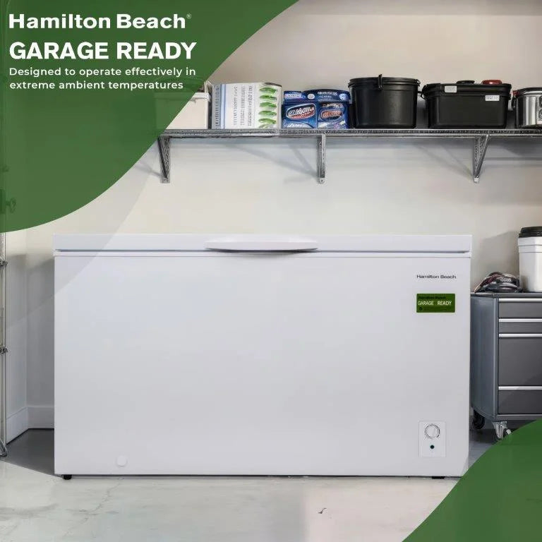 Hamilton Beach 14 Cu. ft. Chest Freezer, HZ7941-3BCOM, White