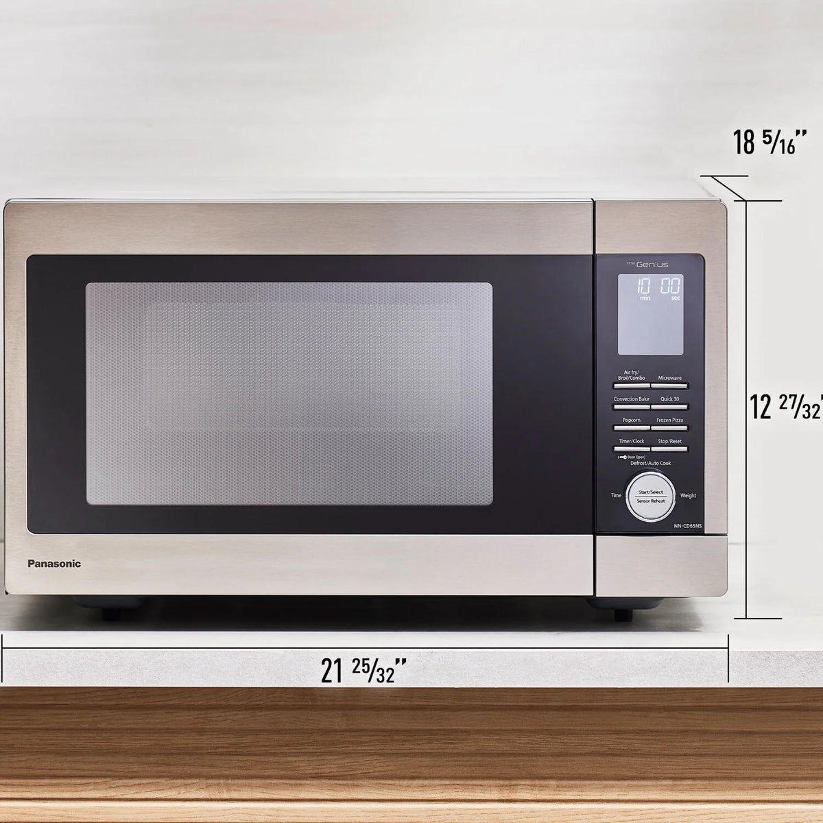 Panasonic 1.3 Cu. ft. Countertop Microwave Multi Oven, NN-CD65NS