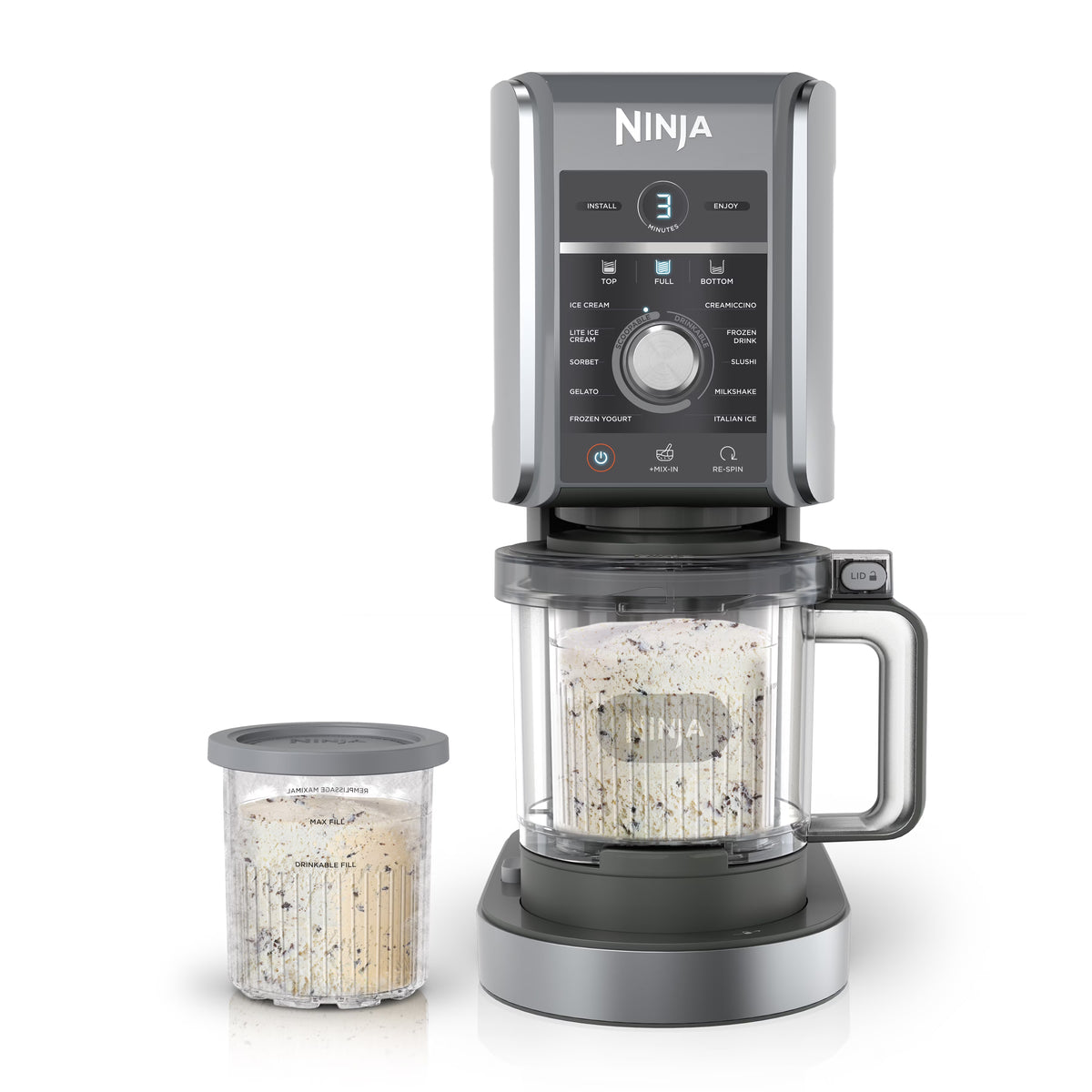 Ninja CREAMi Deluxe 11-in-1 Ice Cream and Frozen Treat Maker, NC501