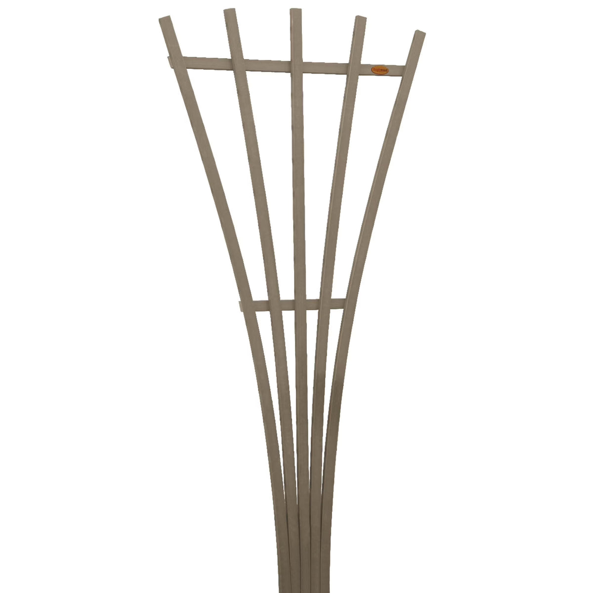 highwood  Eco-Friendly 6ft Traditional Fan Trellis Harbor Gray