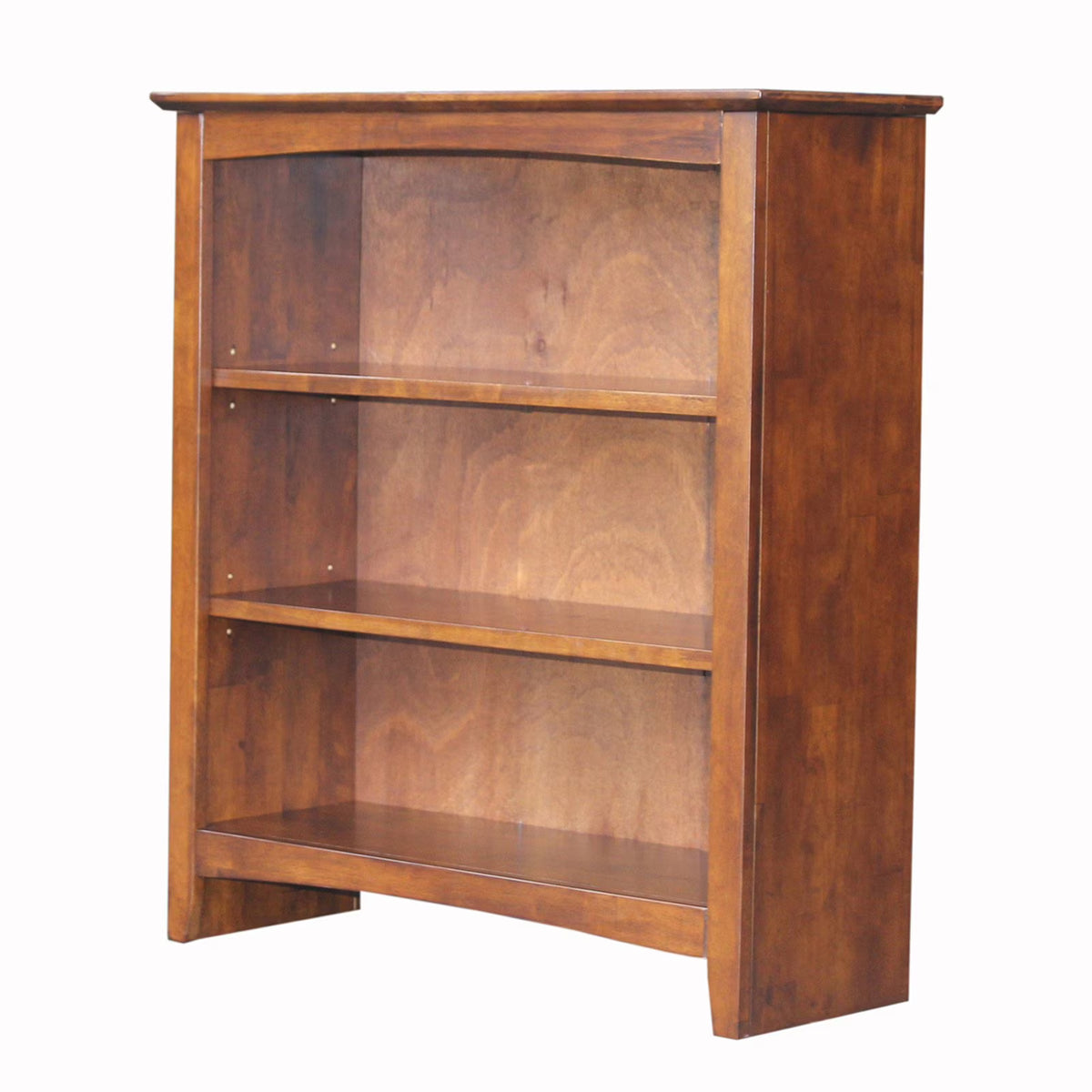 International Concepts Solid Wood Shaker Bookcase, 72 in H