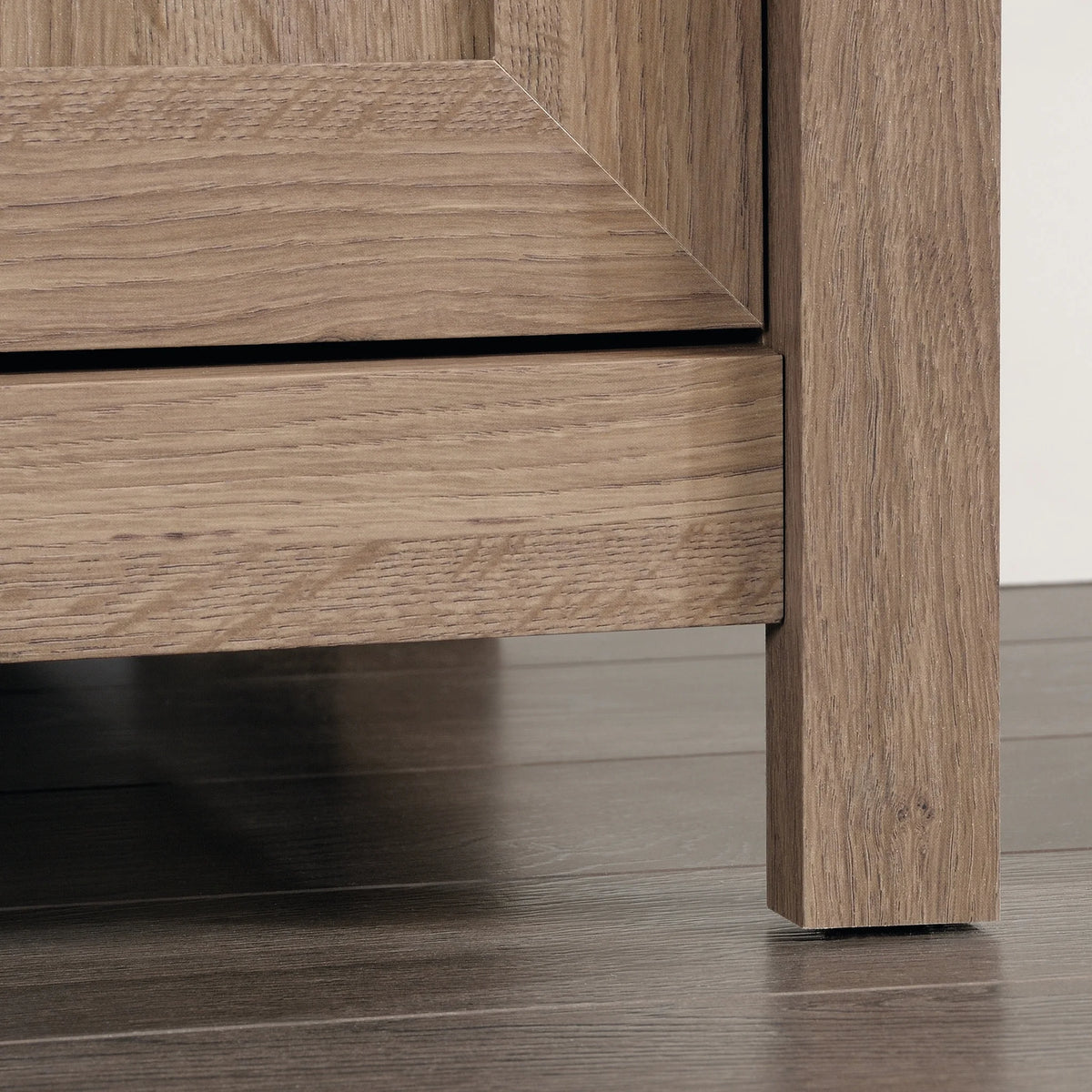 Sauder County Line TV Stand for TV's up to 47", Salt Oak Finish