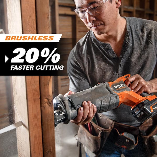 18V Brushless 2-Tool Combo Kit with Reciprocating Saw and Multi-Tool (Tools Only)