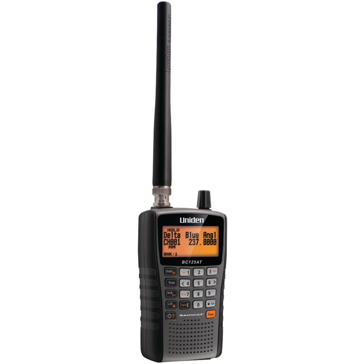 Uniden Bearcat Compact Handheld Analog Scanner, BC125ATPT