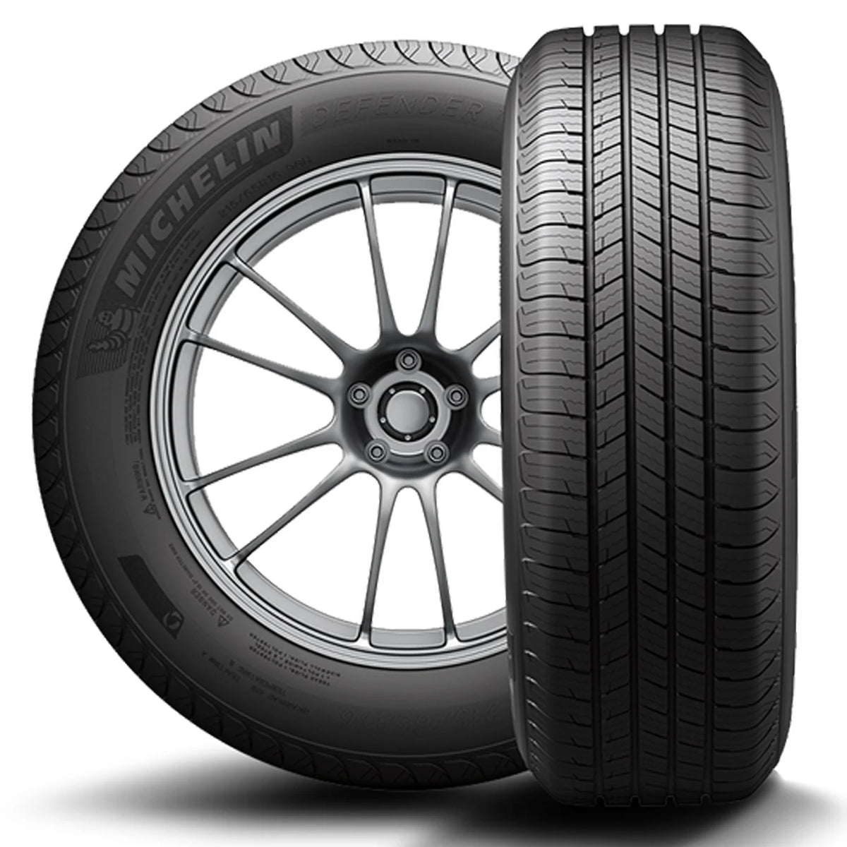 Michelin Defender T + H All-Season 195/60R15 88H Tire Fits: 2005 Honda Civic Reverb, 2004-08 Nissan Sentra Base