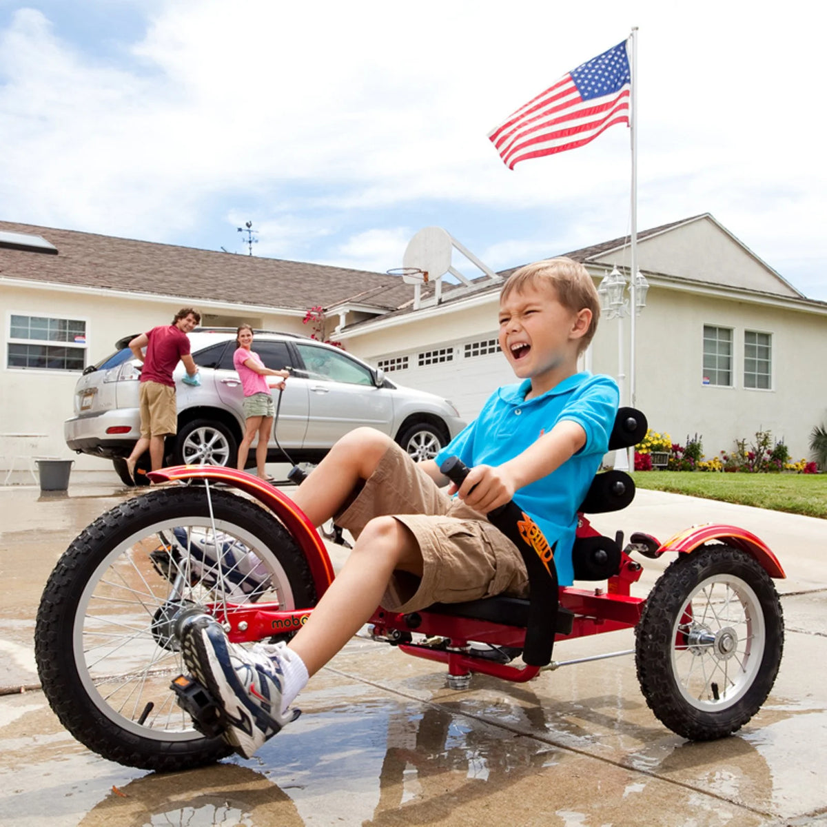Mobo Mobito: The Ultimate 3-Wheeled Cruiser, Youth - Yellow Unisex