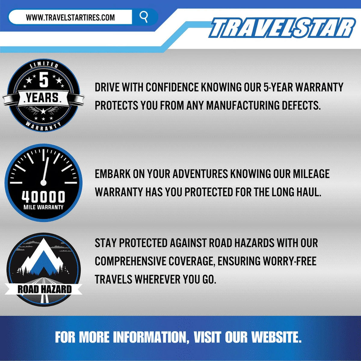 Travelstar UN33 All Season 235/50R18 235/50/18 97W High Performance Passenger Tire(No Rim)