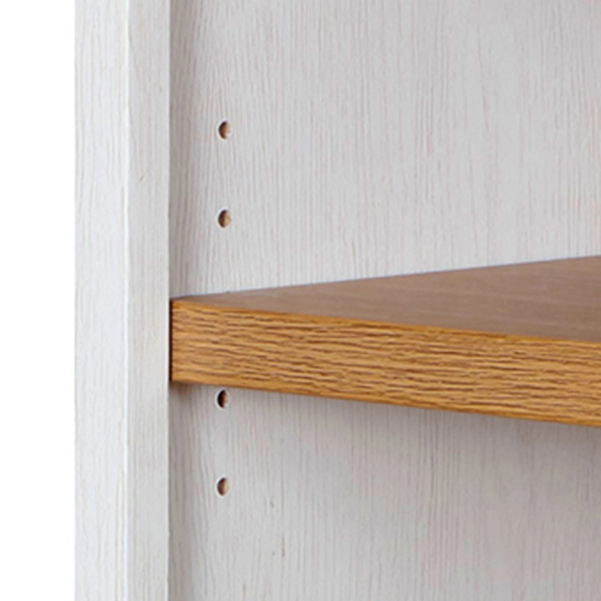 Better Homes & Gardens Juliet Open Arch Bookcase, Rich Black and Light Honey