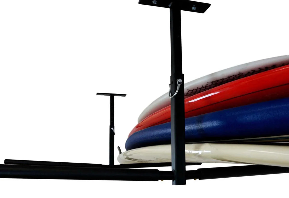 Double Sup and Surf Adjustable Steel Ceiling Rack, Hi-port 2, Max 150 lbs