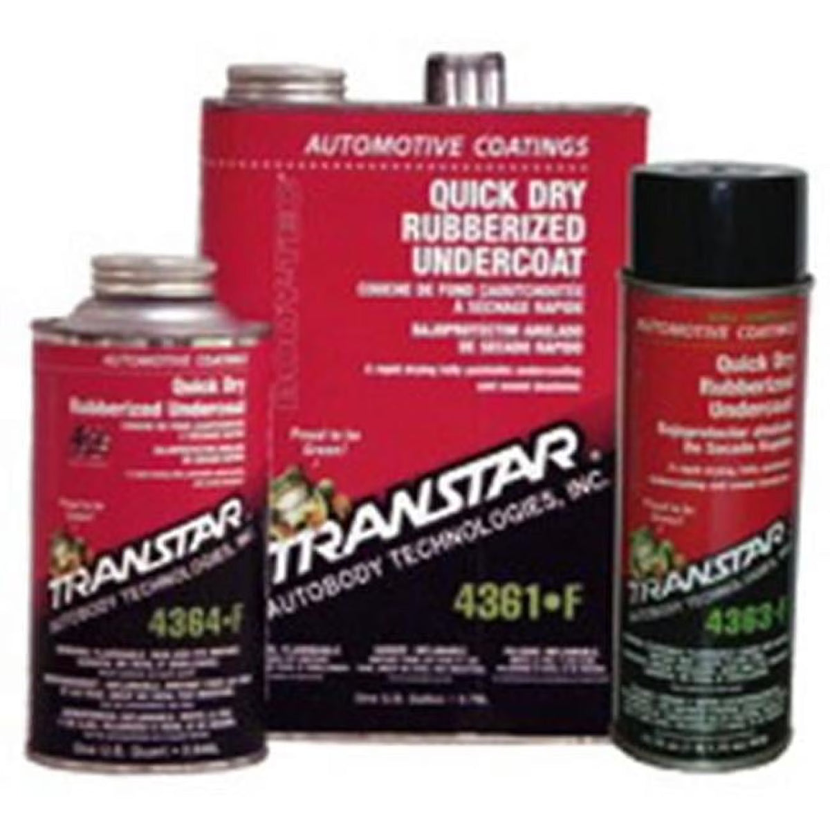 Quick Dry Rubberized Undercoating, Gallon 4361-F